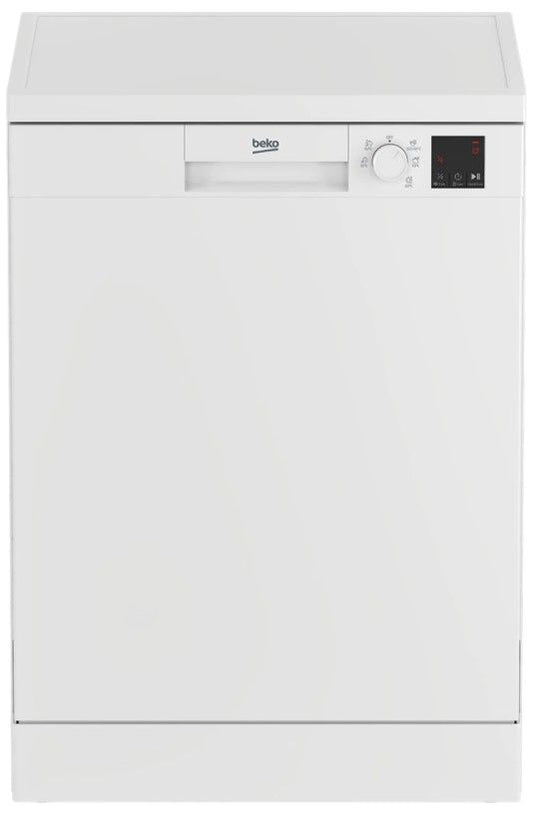 Beko DVN05320W dishwasher, 13 cub, E, White