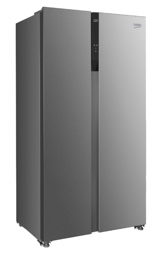 BEKO American refrigerator GNO5323XPN, Inox, 177 cm, D