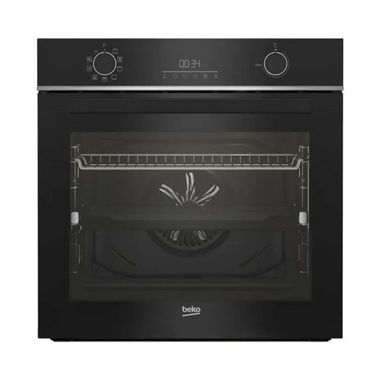 Beko BBIE18302XFPS1 Oven, Black, 72 L, Pyrolytic, A