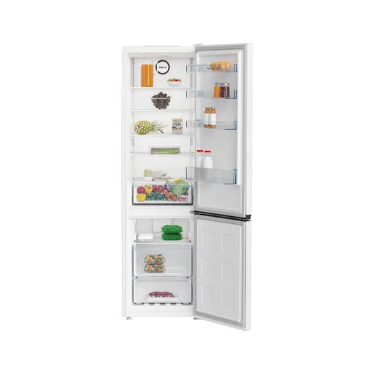 Beko Combi  fridge, White, 203 cm, No Frost, E B1RCNE404W