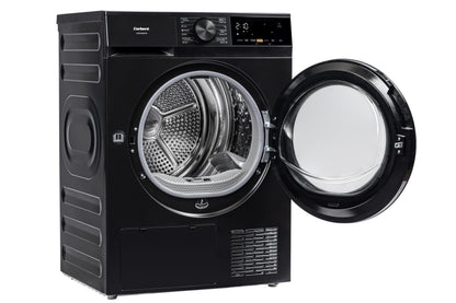 Corbero CSBCM850N Dryer, 8kg, Heat Pump, Black