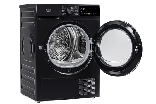 Corbero CSBCM850N Dryer, 8kg, Heat Pump, Black
