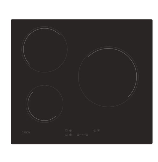 CANDY Hob 4f Ceramic Glass Plate CH63CC4U2