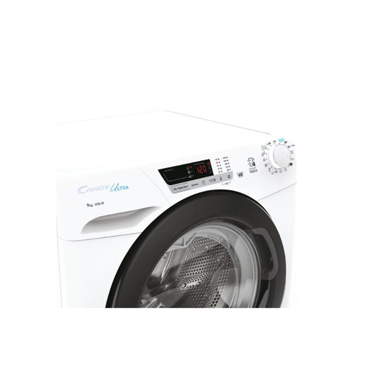Candy Smart Front Load Washing Machine, 9 kg, 1200 rpm, B