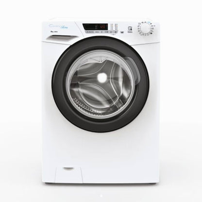 Candy Ultra Smart Washing Machine, 10KG, 1200 RPM, Class B - HCU2102DWB41S
