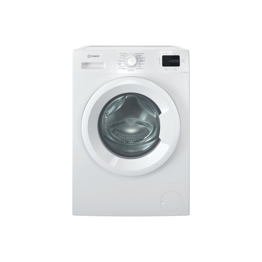 Indesit Front Loading Washing Machine, 9 kg, 1200 rpm, A - IM962MYTIMESPT