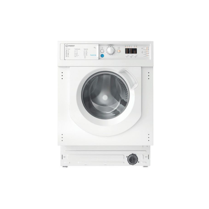 Indesit Built-in Front-Loading Washing Machine, White, 7 kg, 1200 rpm, E BIWMIL71252EUN