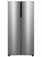 Midea Side By Side Refrigerator Freestanding Fridge Freezer, No Frost, Inox MDRS619FIE46