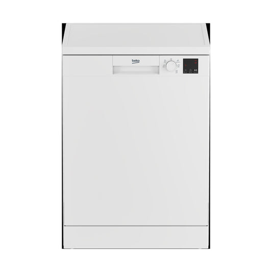 Beko Dishwasher, 60 cm, 13 place settings, E (White) DVN05320W