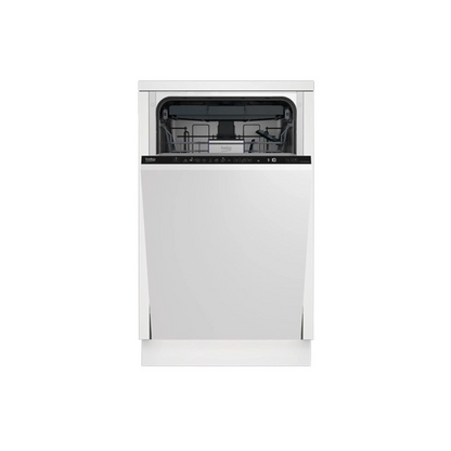 Beko integrated dishwasher 45 cm, 11 place settings, E DIS48120