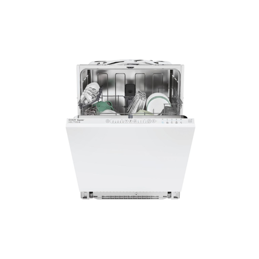 Candy RapidÓ Dishwasher, White, 13 Place Settings, E CI3E7L0W2