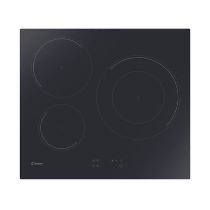 Candy 3 Ring Induction Hob, Black CI633CE1
