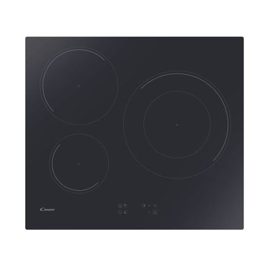 Candy 3 Ring Induction Hob, Black CI633CE1
