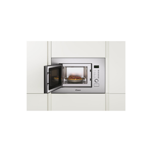 Candy integrated microwave, Inox, 20 L, 800 W, Grill MIC20GDFX