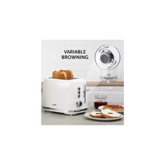 Breville Bold 2 Slice Toaster – White VTR037