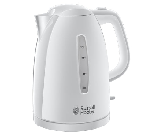 Textures Plastic Kettle Russel Hobbs- White 21270