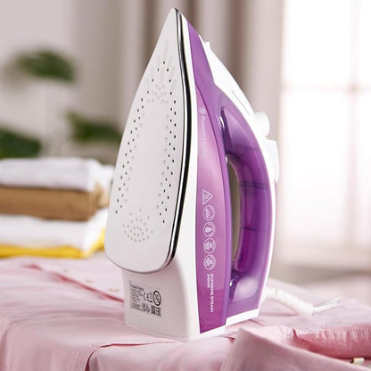 Russell Hobbs Supreme Steam Iron, Powerful vertical steam function, Non-stick stainless steel soleplate, Easy fill 300ml Water Tank 2465056