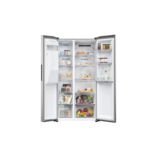 Haier Platinum American Fridge + Water and Ice Dispenser HSR5918DIMP