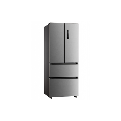 Midea Combi fridge 4P, 177.5×70.3cm, E, Inox MERF402FIE02