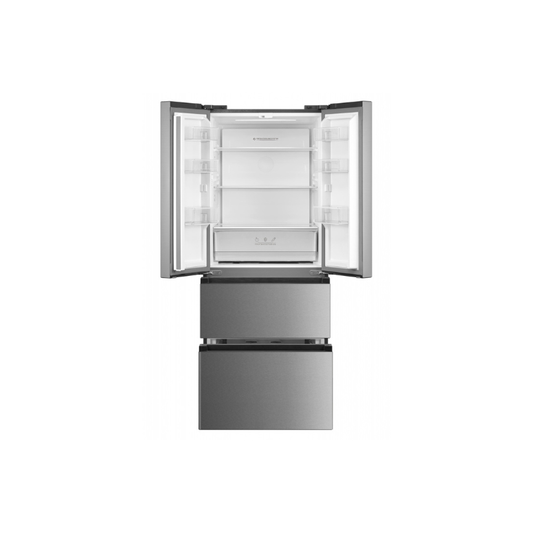 Midea Combi fridge 4P, 177.5×70.3cm, E, Inox MERF402FIE02
