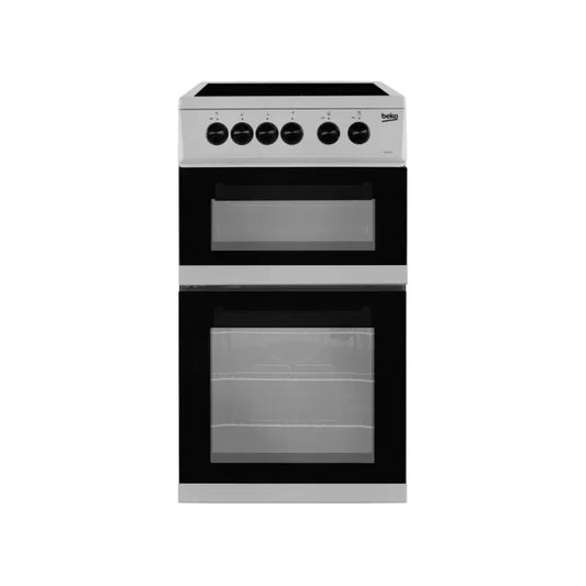 Beko Twin Cavity Electric Cooker 50cm KDC5422AS