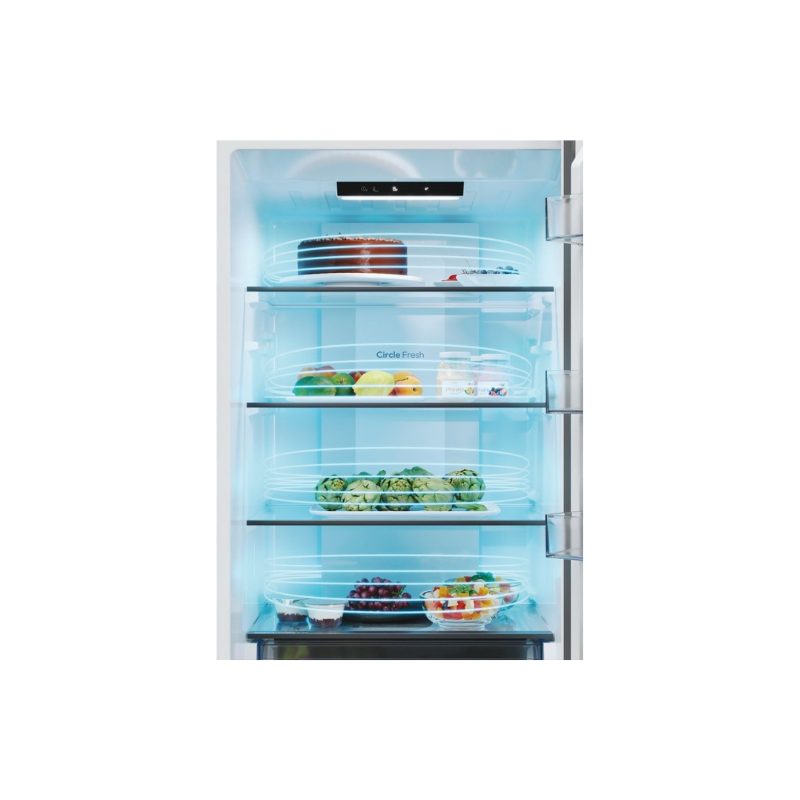 Candy Combi fridge  B, 205x60cm, TNF, E, Black CNCQ2T620EB