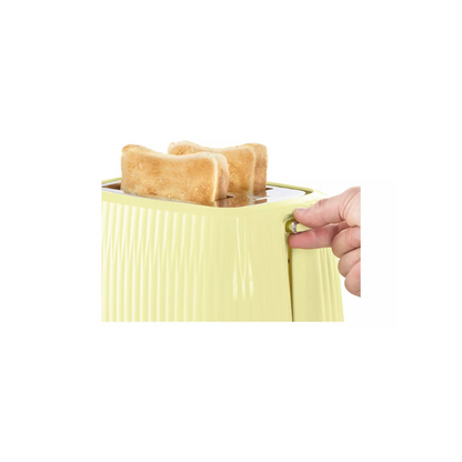 Russell Hobbs Eden Lemon Yellow Kettle and Toaster 27363BU