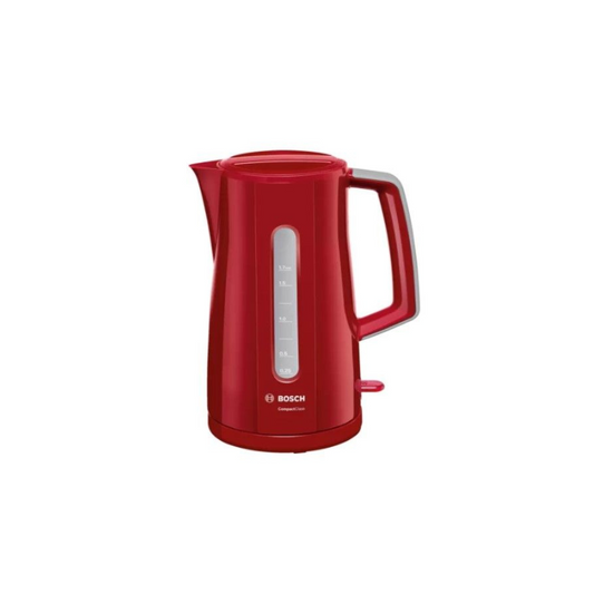 Bosch Kettle, Red, 1.7 L, 2400 W TWK3A014