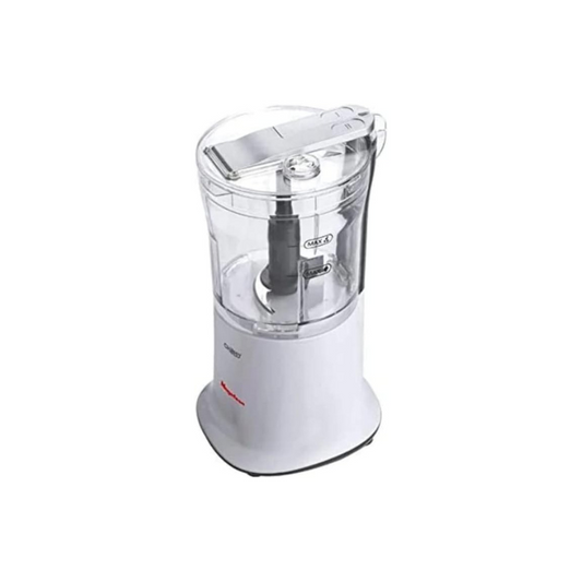 Magefesa Choppy - 500W Chopper + Bowl + Transparent Lid, Stainless Steel Blades, Oil Feeder, Double Blade, Coarse Chopping