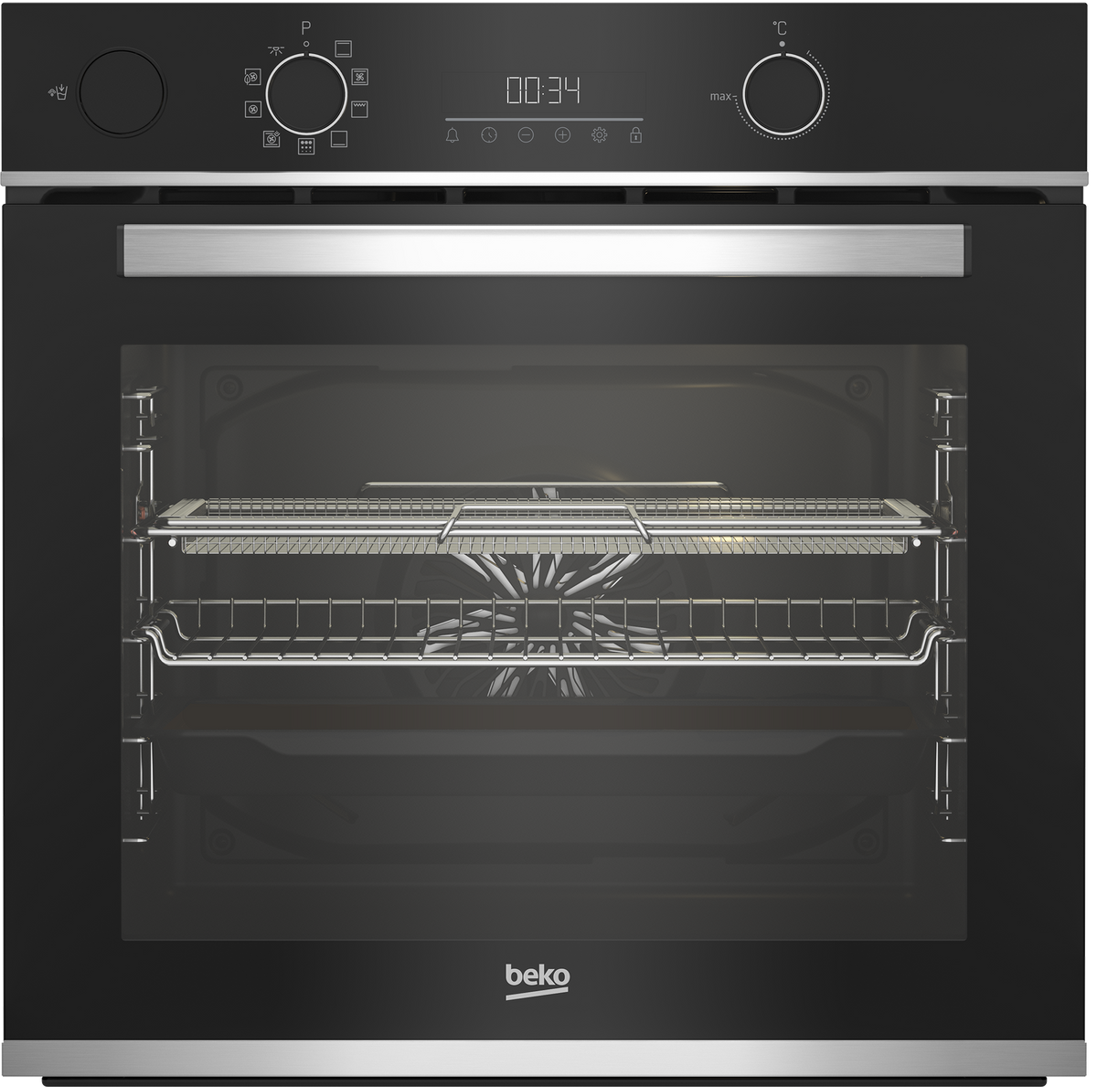 Beko BBISA13300XMPE Oven, 72L, A+, Pyrolytic, Steam, A
