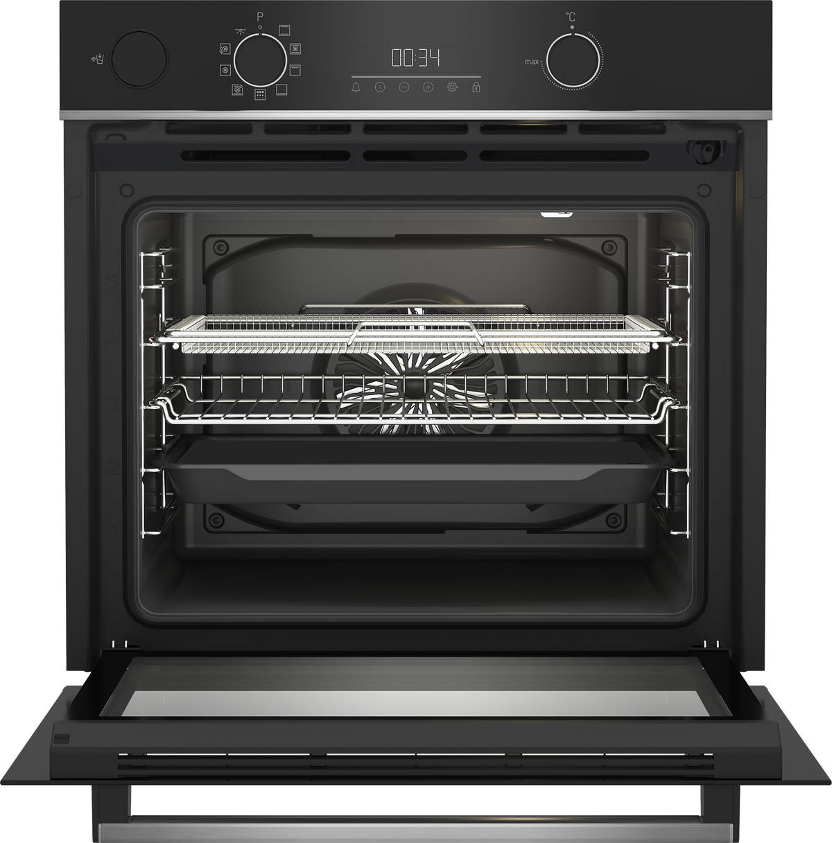 Beko BBISA13300XMPE Oven, 72L, A+, Pyrolytic, Steam, A